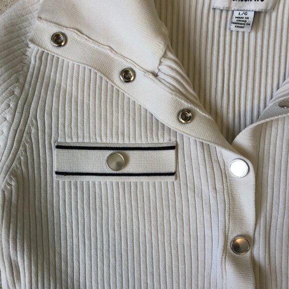 Jason Wu White Ladies Button Up Top - Picture 3 of 8